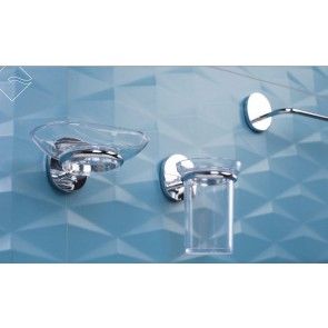 Set de accesorii pentru baie Metaform BIRD, crom